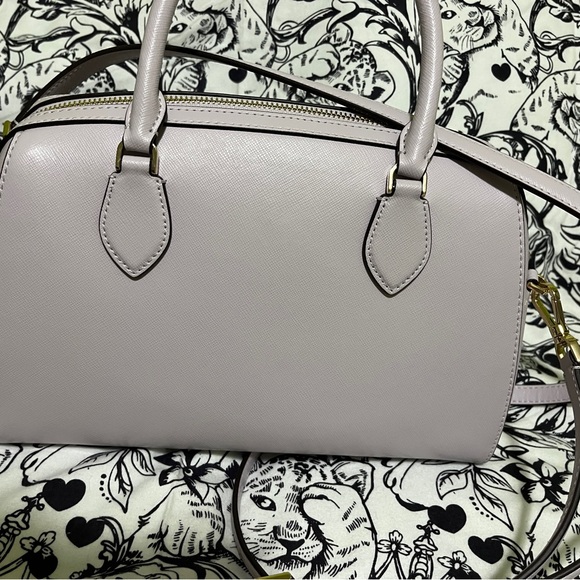 Kate Spade Madison Large Dolly Duffle Satachel Crossbody Bag in light pink - Picture 4 of 14